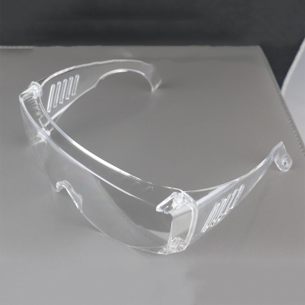 4Pcs/Box Protective Transparent Safety Glasses Goggles Lab Eyewear